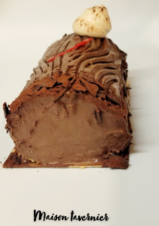 Buche chocolat traditionnel 4 part  